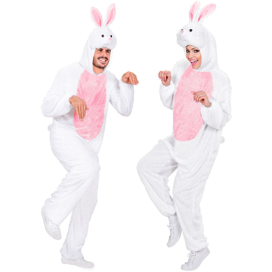 "HASE FUNNY" (Overall mit Kapuze) – Vorderansicht