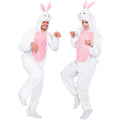 "HASE FUNNY" (Overall mit Kapuze) – Vorderansicht