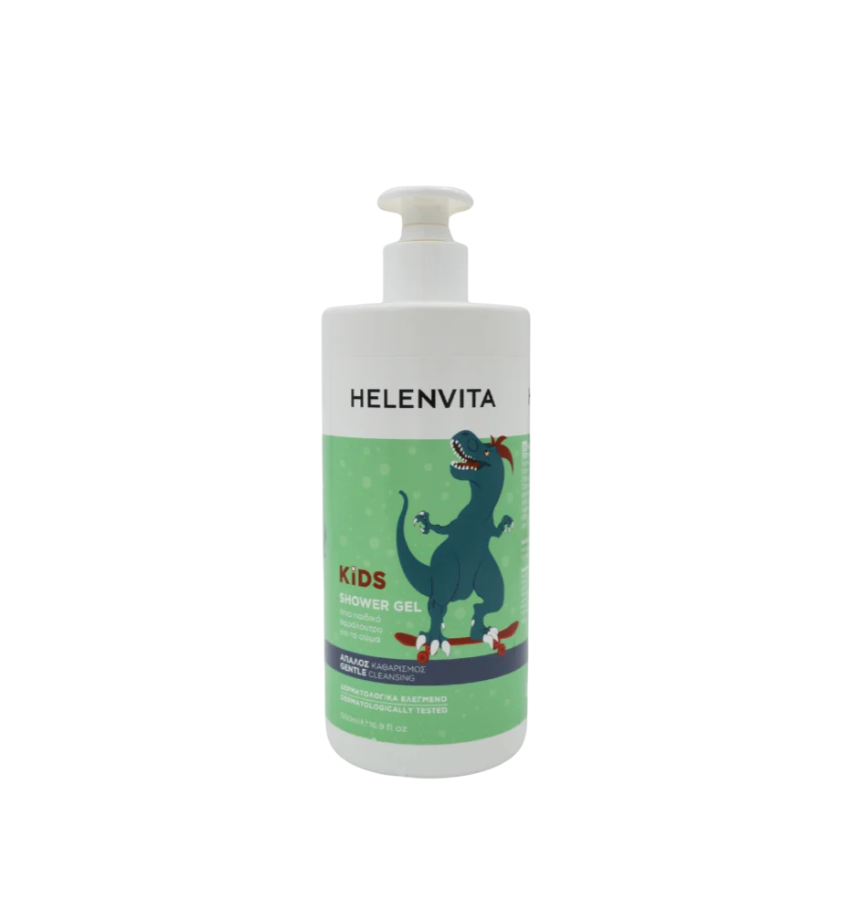 Helenvita, Kids Dino, Gentle Cleansing, Shower Gel, All Skin Types, 500 ml