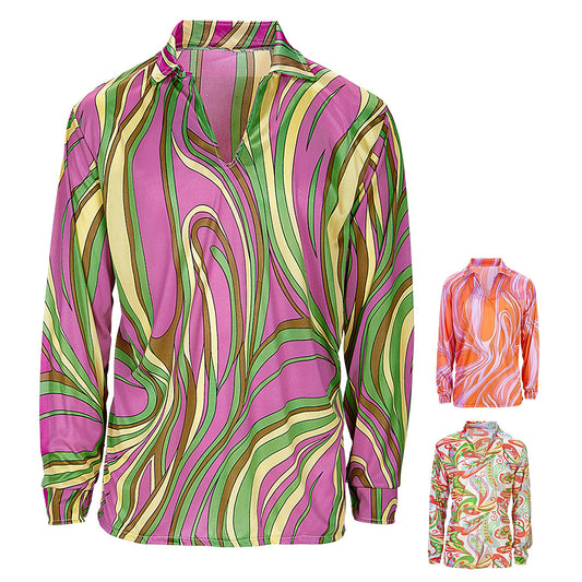 "HEMD FUNKY FEVER" sort. in 3 Farben – Vorderansicht