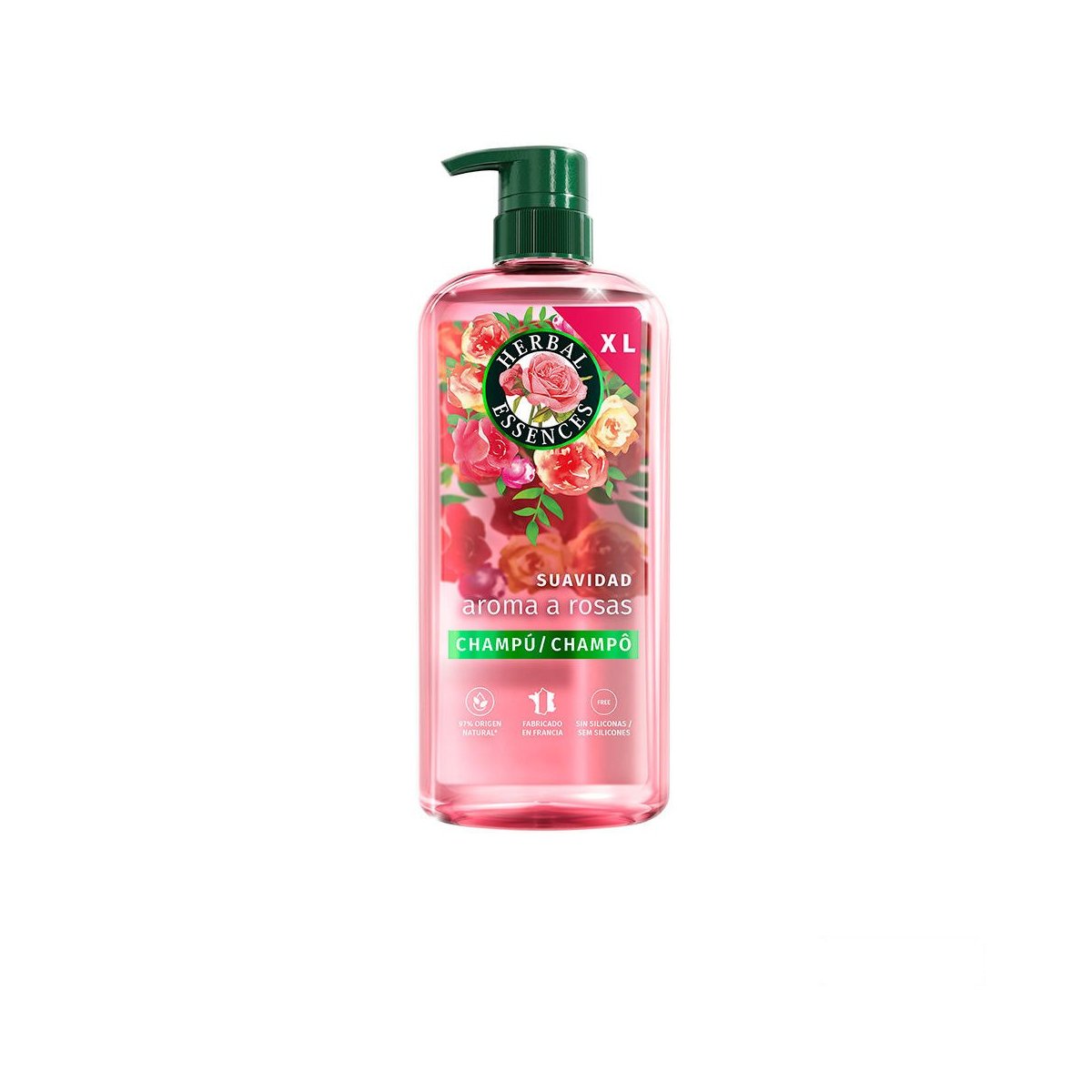 Herbal Essences Rosas Champú Suavidad Shampoo 630 ml