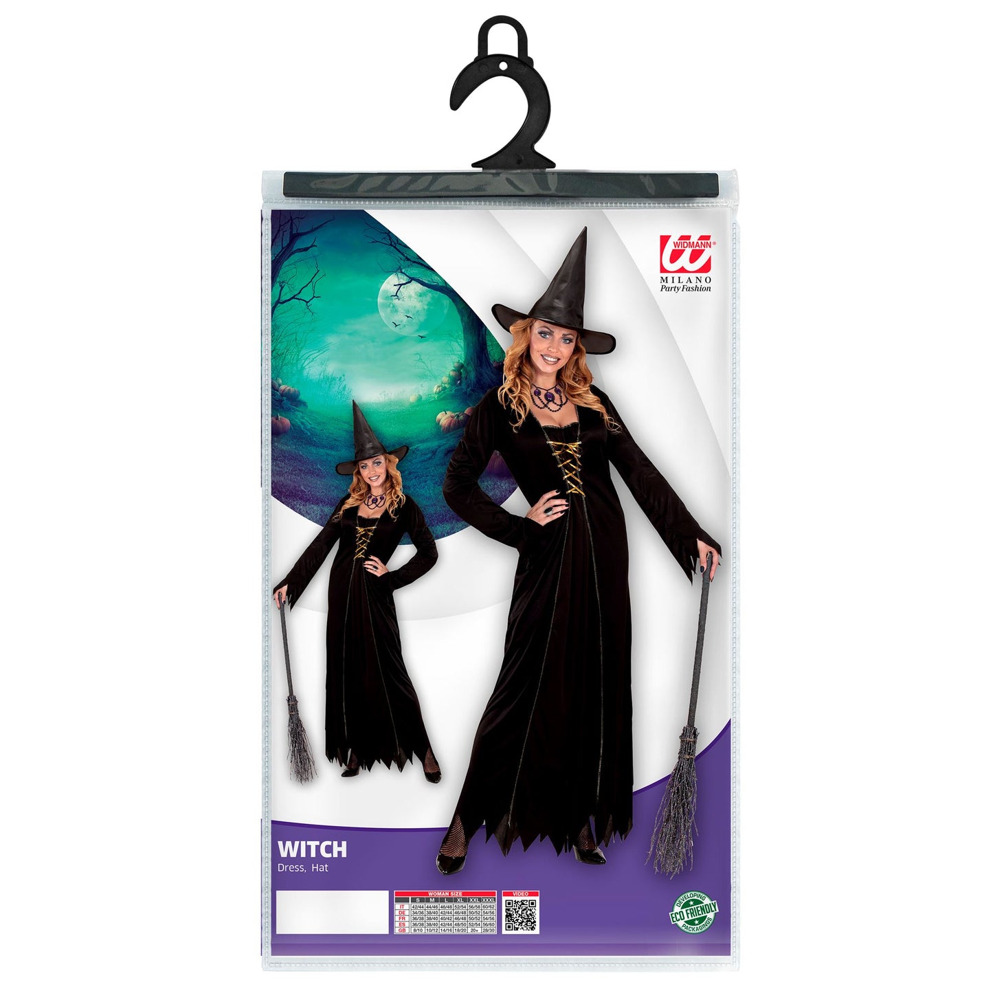 "HEXE" (Kleid, Hut) – Ansicht 4