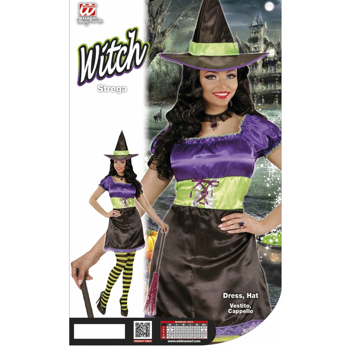 "HEXE" (Kleid, Hut) – Detailansicht
