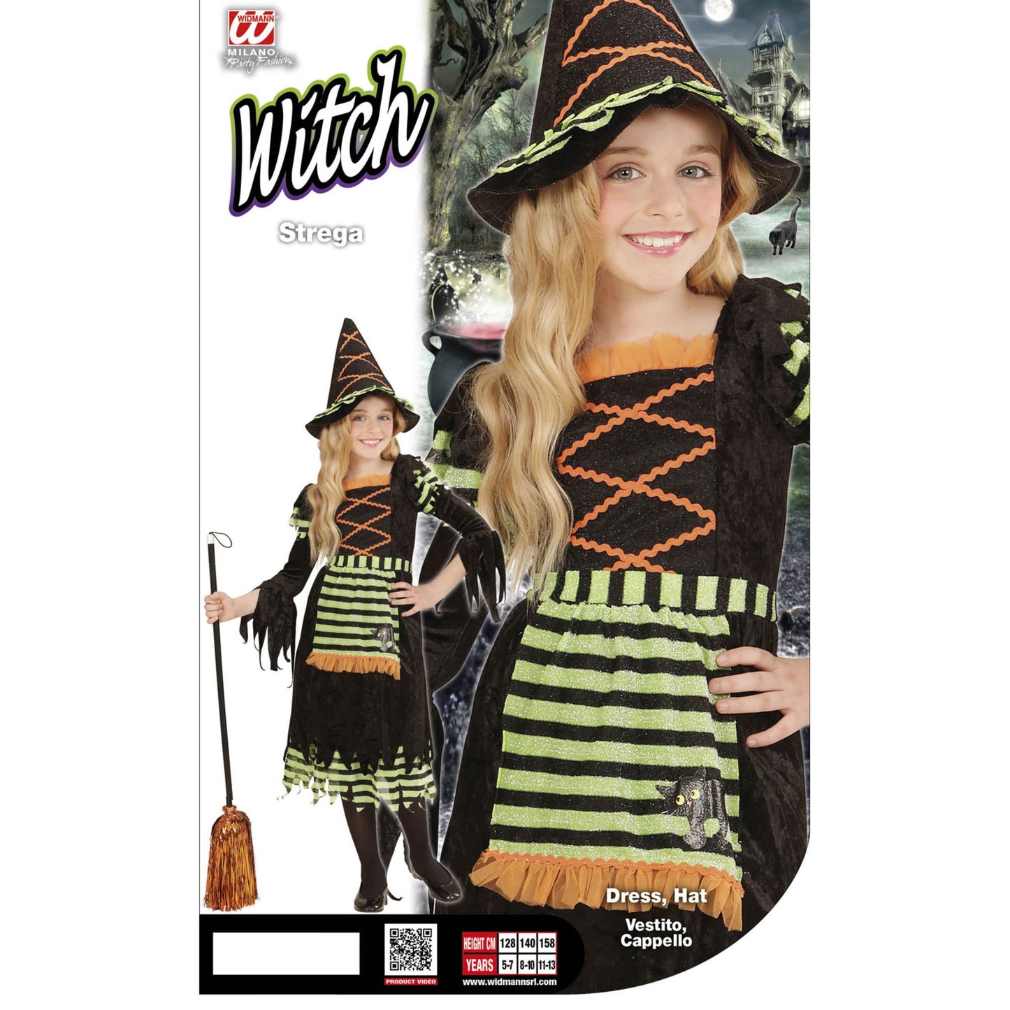 "HEXE" (Kleid, Hut) – Ansicht 3