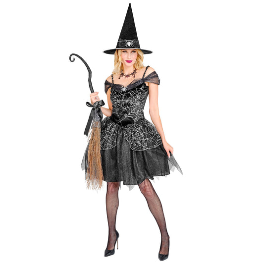 "HEXE" (Kleid, Hut) – Vorderansicht