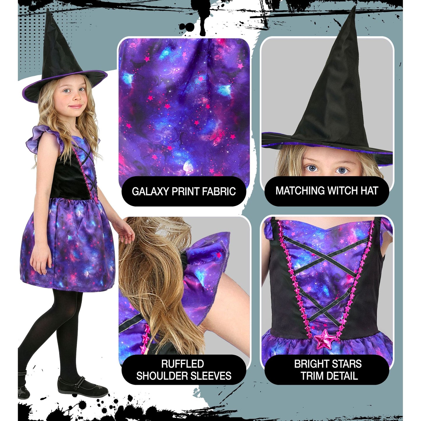 "HEXE" (Kleid, Hut) – Ansicht 7