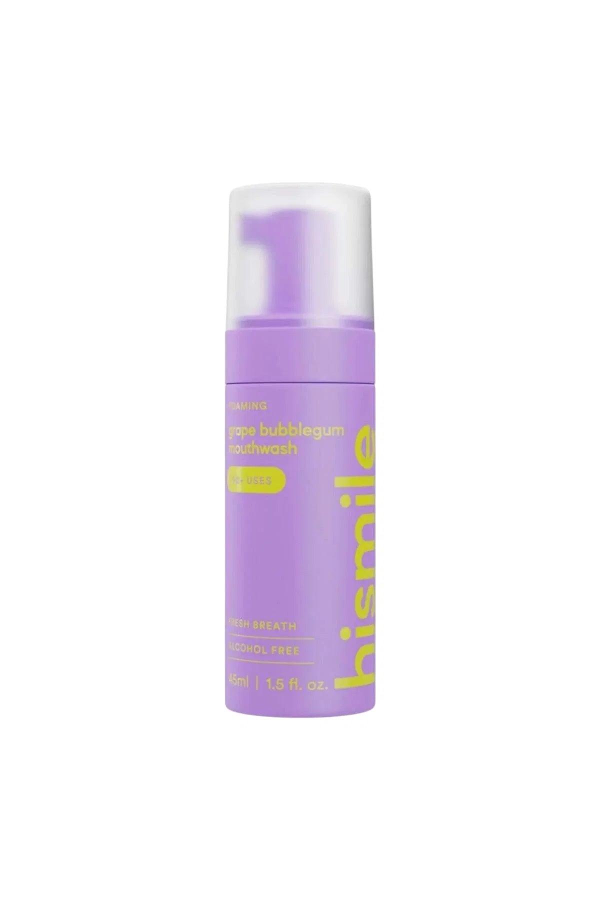 Hismile, Mundwasser, Grape Bubblegum, Fresh Breath, 45 ml