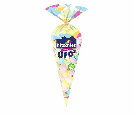 Hitschies brizzl UFOs Brausepulver Kaubonbons 75g Beutel