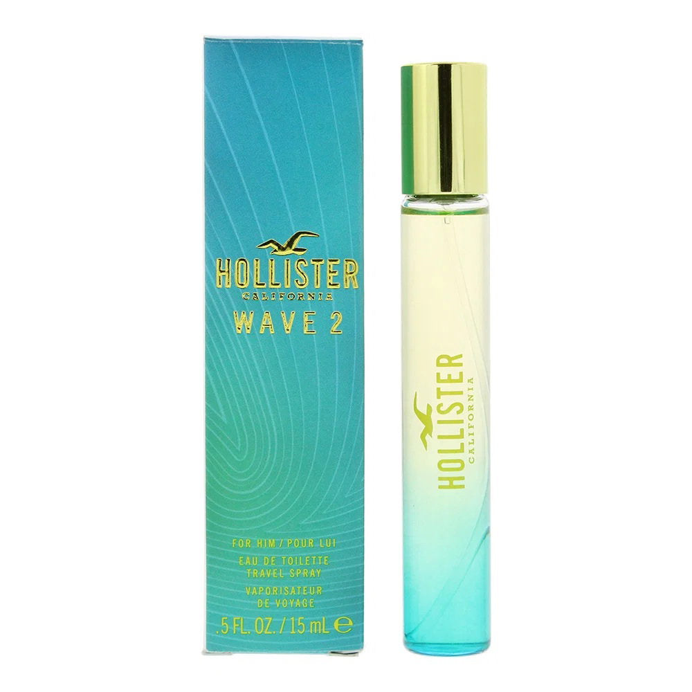 Hollister, Wave 2, Eau de Parfum, Für Männer, 15 ml
