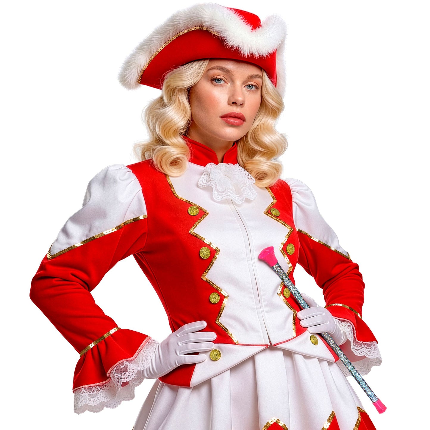 "HOLOGRAFISCHER MAJORETTENSTAB" 51 cm – Ansicht 4
