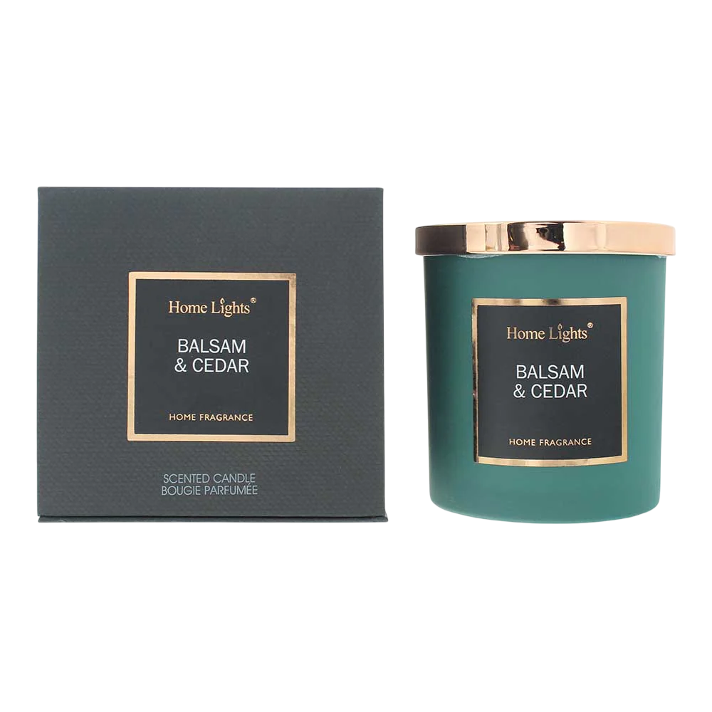Home Lights Home Lights, Balsam & Cedar, Duftkerze, 215 g Regular