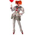 "HORROR CLOWN" (Kleid, Leggings, Gürtel, Schuhüberzieher) – Vorderansicht