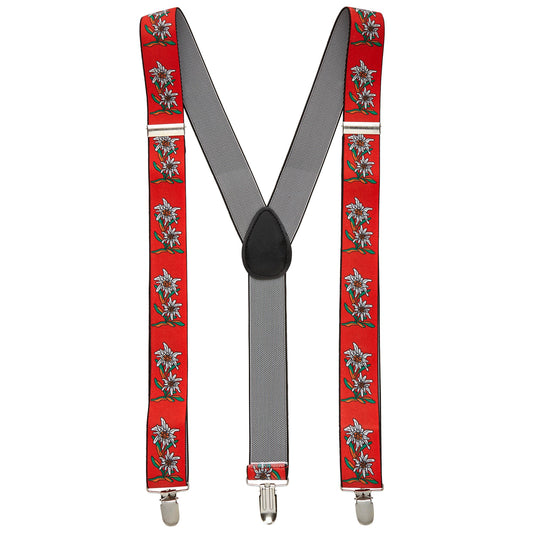 "HOSENTRÄGER EDELWEISS" – Vorderansicht