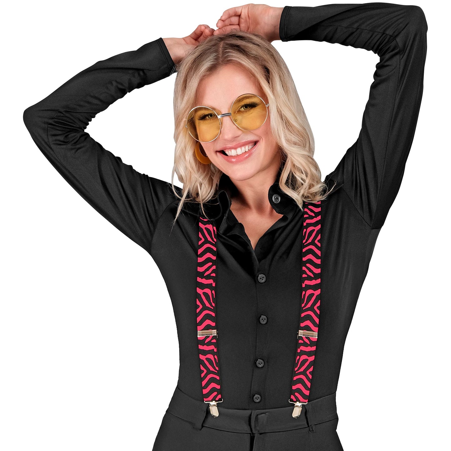 "HOSENTRÄGER PINK ZEBRA" – Ansicht 5
