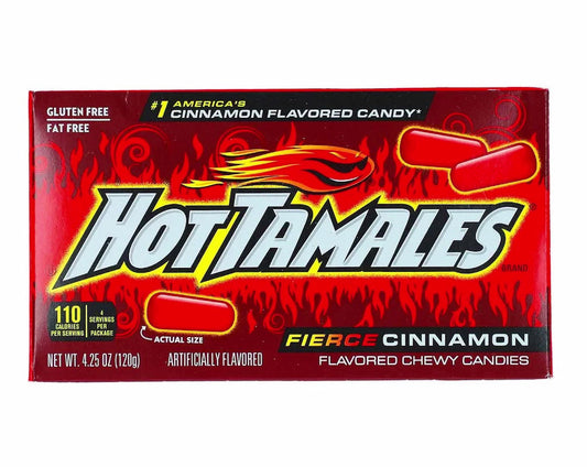 Hot Tamales Fierce Cinnamon 120g intensiver Zimt Bonbon