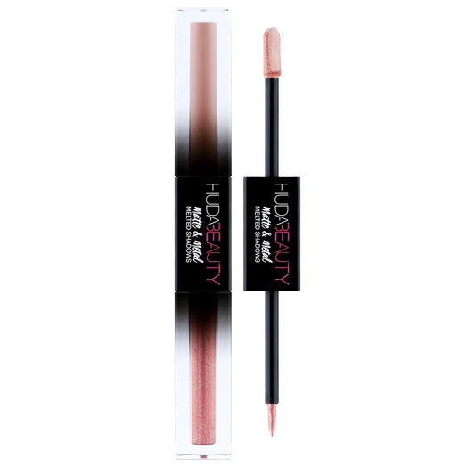 Huda Beauty Huda Beauty, Matte & Metal, Flüssiger Lidschatten, Zimttoast, 4 ml Regular