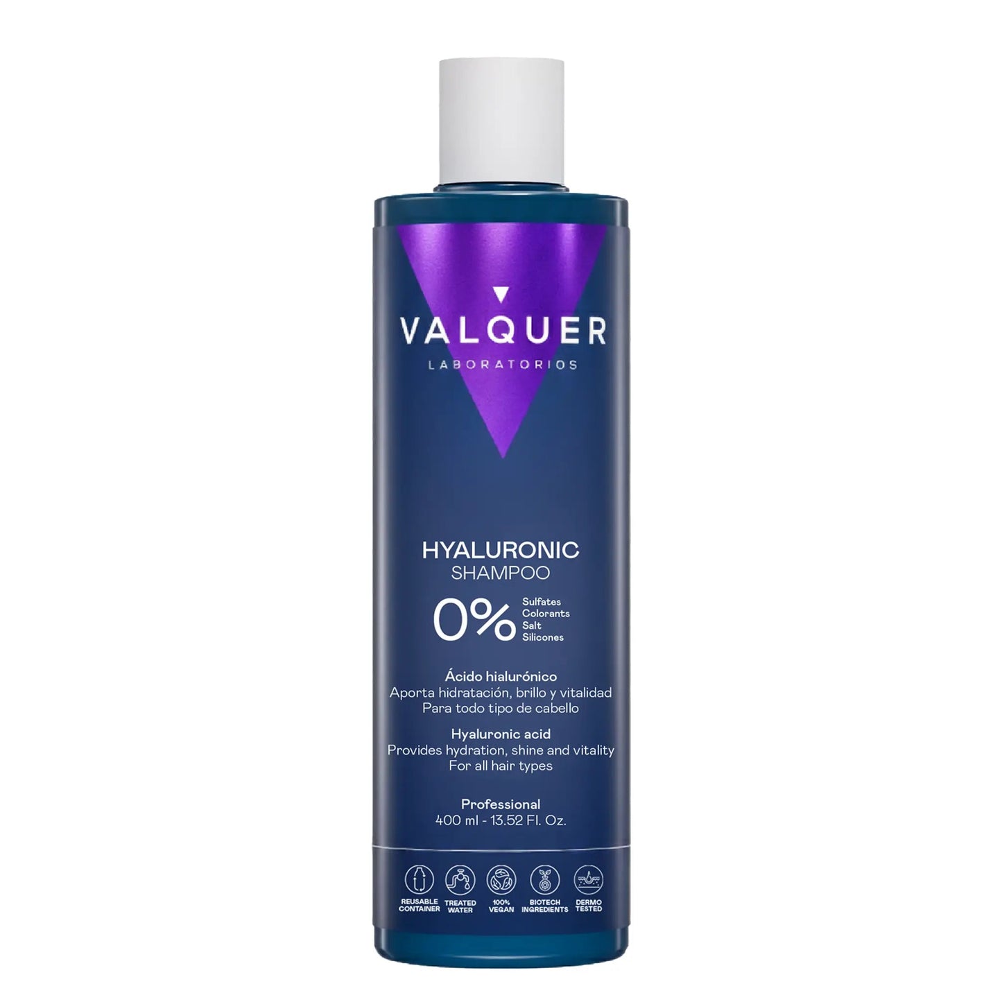 VALQUER VALQUER Hyaluronic 0 Shampoo mit Hyaluronsäure 400 ml Kosmetik