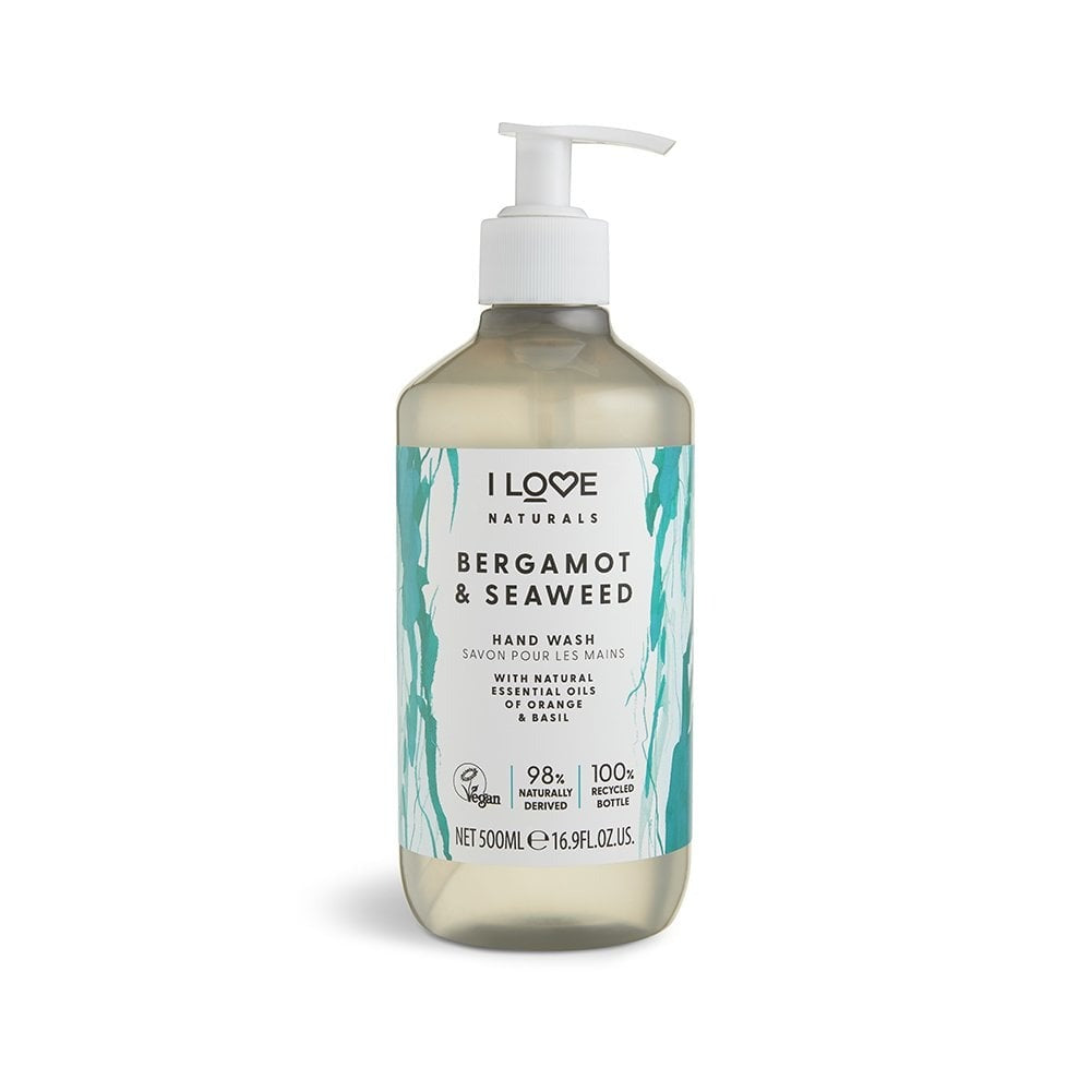 I Love Naturals Flüssigseife Bergamotte Seetang 500 ml