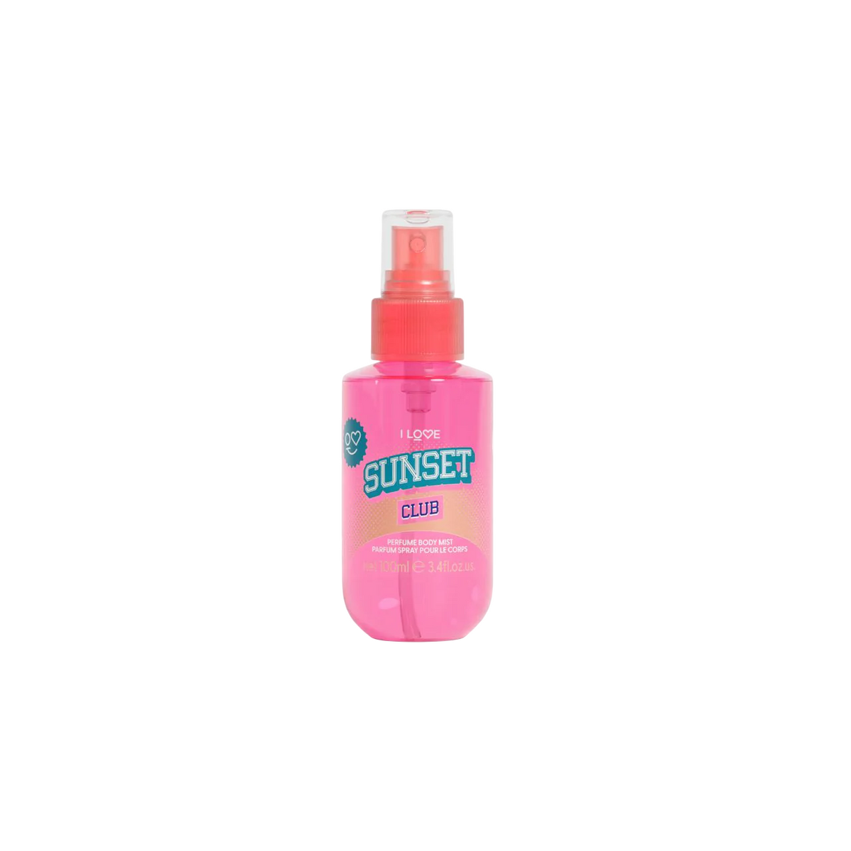 I Love, Sunset Club, Duftspray, Für Frauen, 100 ml
