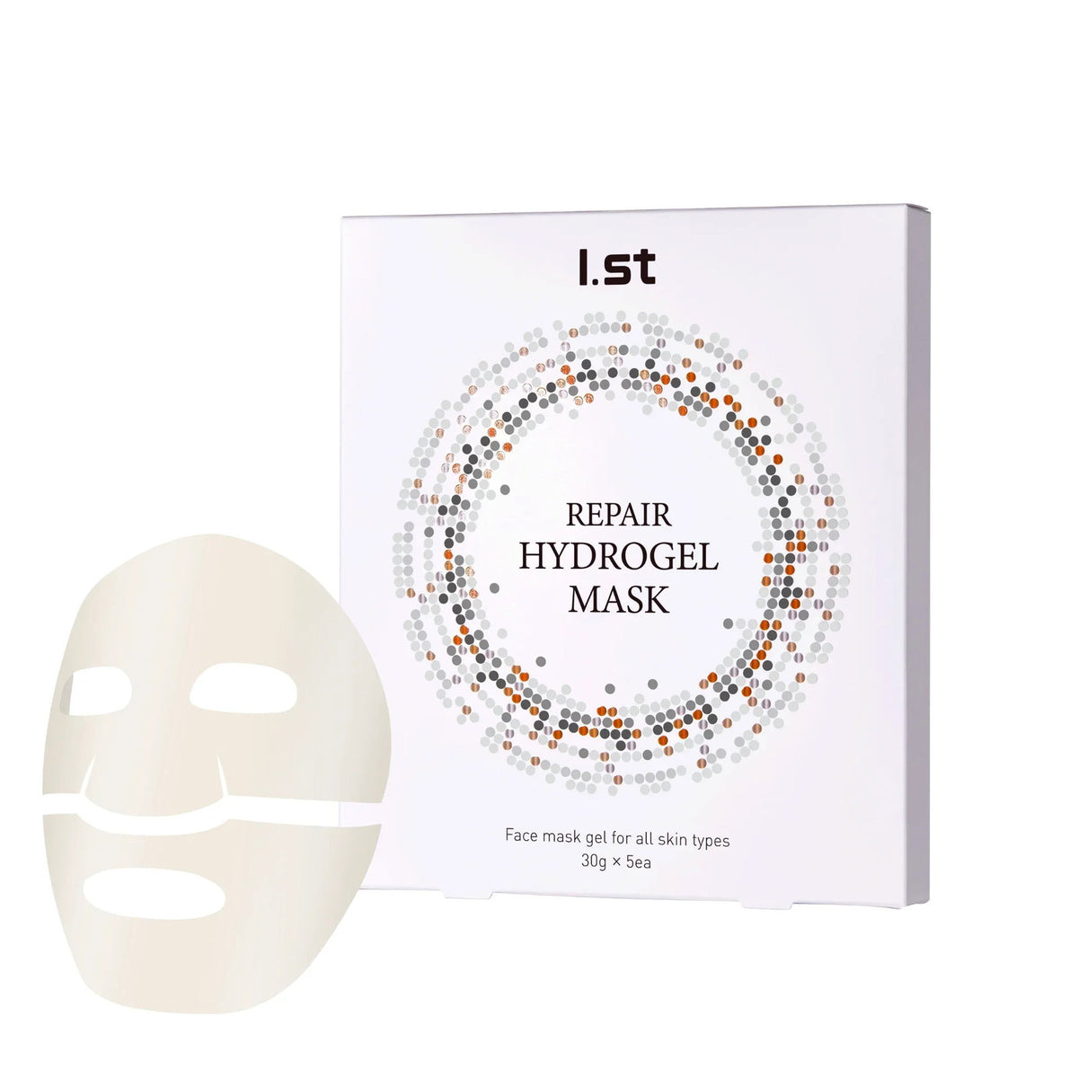 I.ST, Repair Hydrogel Mask Pack, Feuchtigkeitsspendend und nährend, Gesichtsmaske, Für das Gesicht, Wöchentlich oder nach Bedarf, 5 stk, 30 g