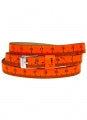 IL MEZZOMETRO Mod. FLUO - Bracciale in pelle/leather bracelet BMM1102_M Schmuck ansicht-2