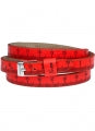 IL MEZZOMETRO Mod. FLUO - Bracciale in pelle/leather bracelet BMS1103_S Schmuck ansicht-2