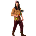 "INDIANER" (Oberteil, Hose, Gürtel, Stirnband) – Vorderansicht