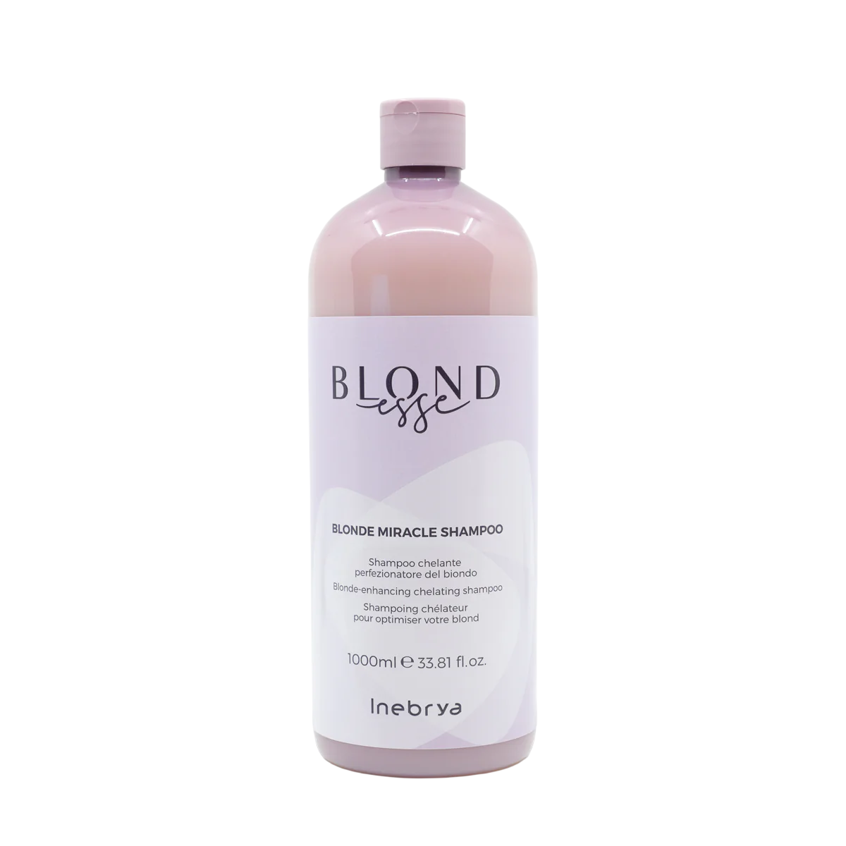Inebrya, Blonde Miracle, Haarshampoo, Zur Neutralisierung von Gelbtönen, 1000 ml