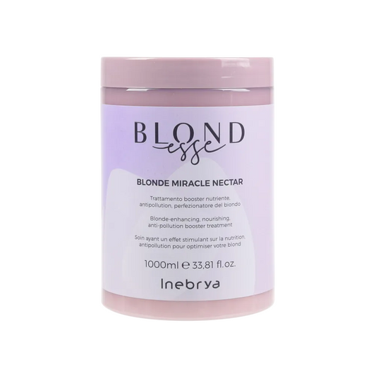 Inebrya Inebrya, Blonde Miracle Nectar, Haarbehandlungs-Crememaske, Farbverbesserung, 1000 ml Regular