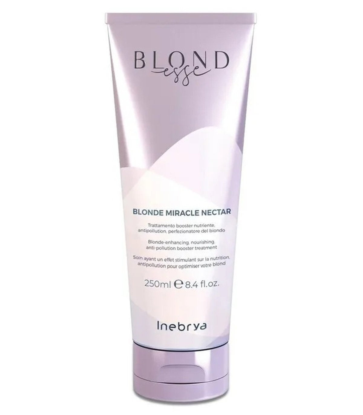 Inebrya Inebrya, Blonde Miracle Nectar, Haarbehandlungs-Crememaske, Farbverbesserung, 250 ml Regular