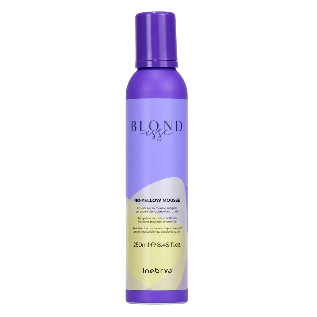 Inebrya Haarfarben-Conditioner Inebrya, Blondesse No-Yellow, Hair Colour Conditioner, For Neutralisation Of Yellow Tones, 250