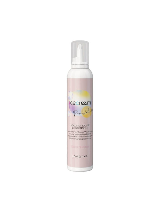 Inebrya Inebrya, Ice Cream Pro-Volume, Leave-In Schaumconditioner, Volumenverstärkend, 200 ml Regular