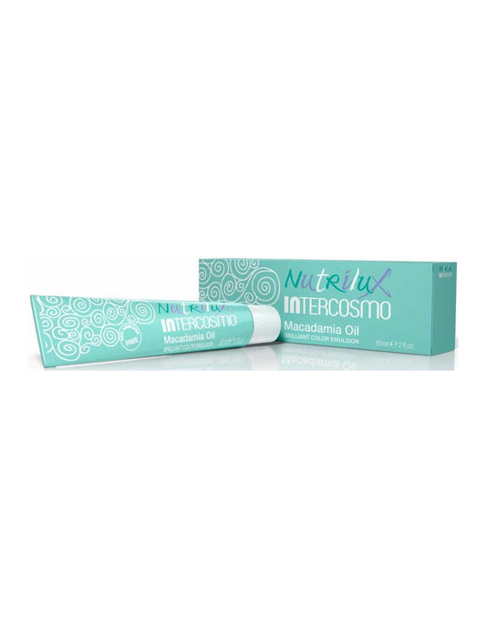 Intercosmo Intercosmo, Nutrilux, Permanente Haarfarbe, 5.13 Light Brown Golden Ash, 60 ml Regular