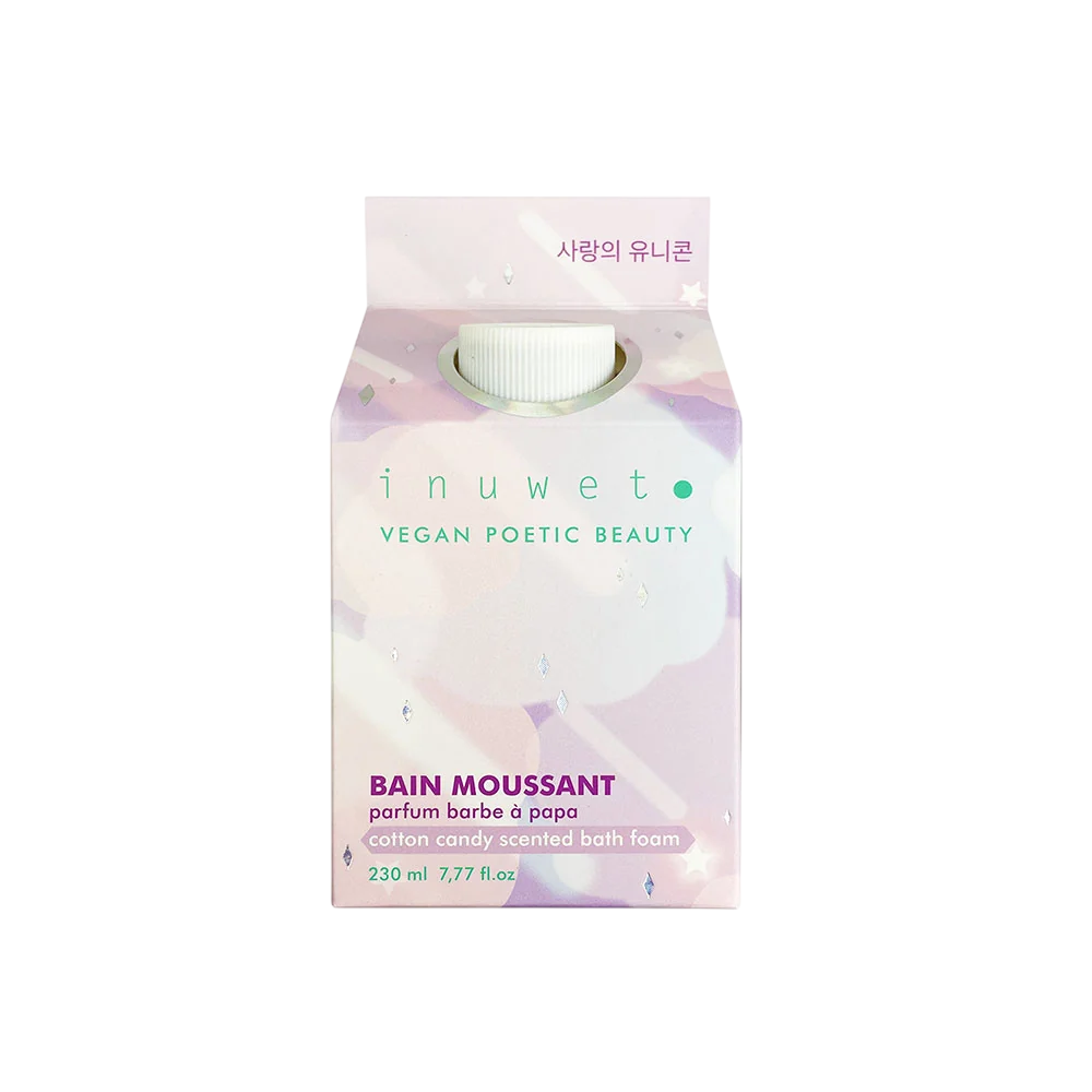 Inuwet, Cotton Candy, Reinigung, Duschschaum, 230 ml