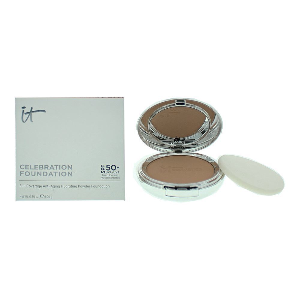 It Cosmetics, Celebration, Kompakt-Foundation, Reich, SPF50+, 9 g