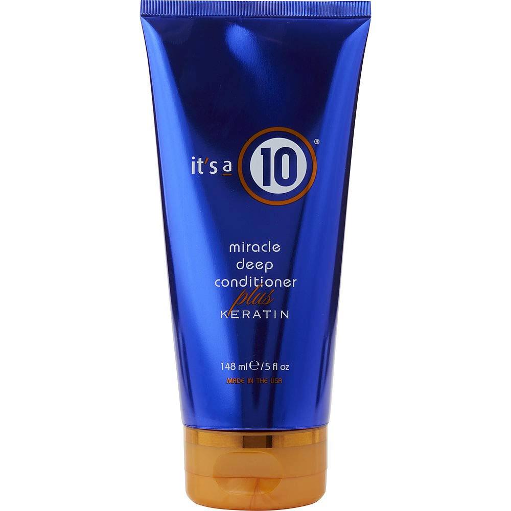 It's a 10, Miracle Deep Plus Keratin, Haarspülung, Anti-Frizz, 148 ml