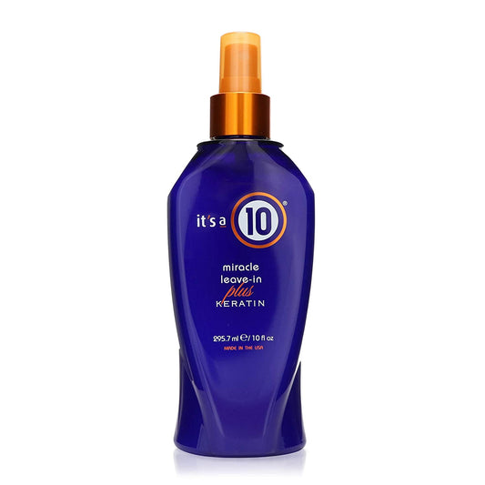 It`s a 10 It's a 10, Miracle Deep Plus Keratin, Leave-In Haarcreme Behandlung, Zur Hydratation, 295.7 ml Regular