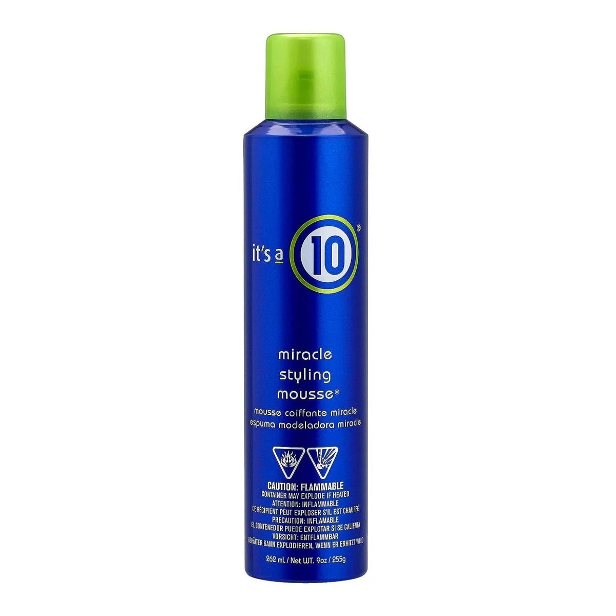 It's a 10, Miracle, Haarstyling-Schaum, Für Volumen, Mittlerer Halt, 262 ml