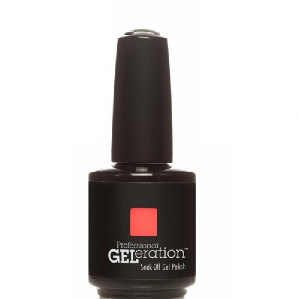 Jessica Jessica, GELeration Colours, Semi-permanenter Nagellack, GEL-947, Bindi Rot, 15 ml Regular