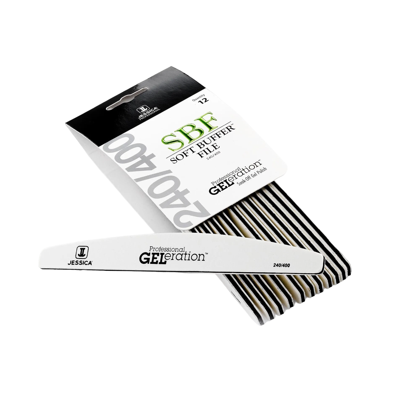 Jessica Jessica, GELeration, Nagelfeile, 12 stk Regular