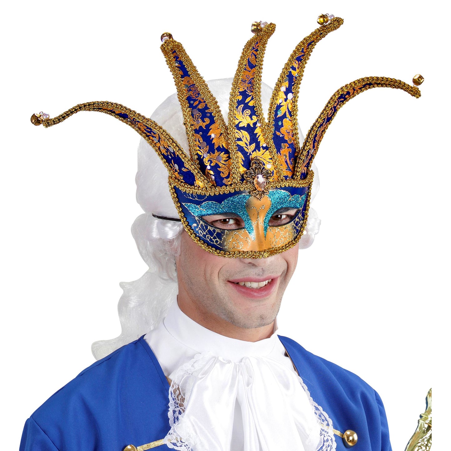 "JESTER AUGENMASKE" – Detailansicht