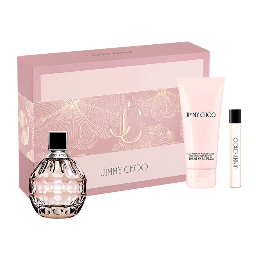 JIMMY CHOO JIMMY CHOO Eau de Parfum 100 ml mit 7,5 ml Reisegröße Vaporisateur Parfüm