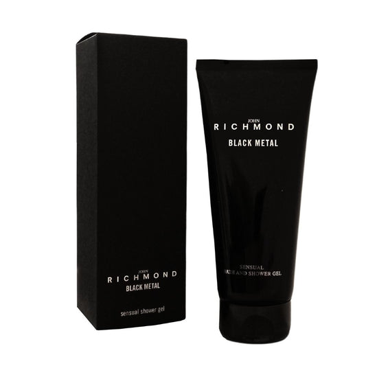 John Richmond John Richmond, Black Metal, Natürlich, Reinigung, Duschgel, 200 ml Regular