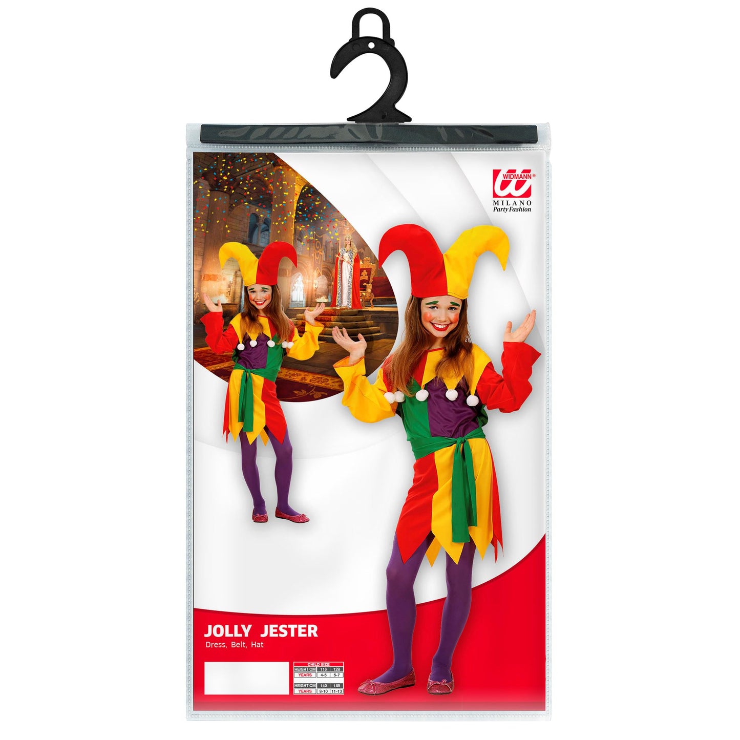 "JOLLY JESTER" (Kleid, Gürtel, Hut) – Ansicht 3