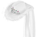 "JUNGGESELLINENABSCHIED HUT MIT TIARA, MARABOU & SCHLEIER" – Vorderansicht