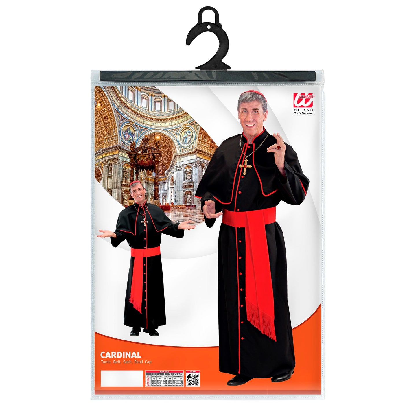 "KARDINAL" (Robe, Gürtel, Pelerine, Kalotte) – Ansicht 5