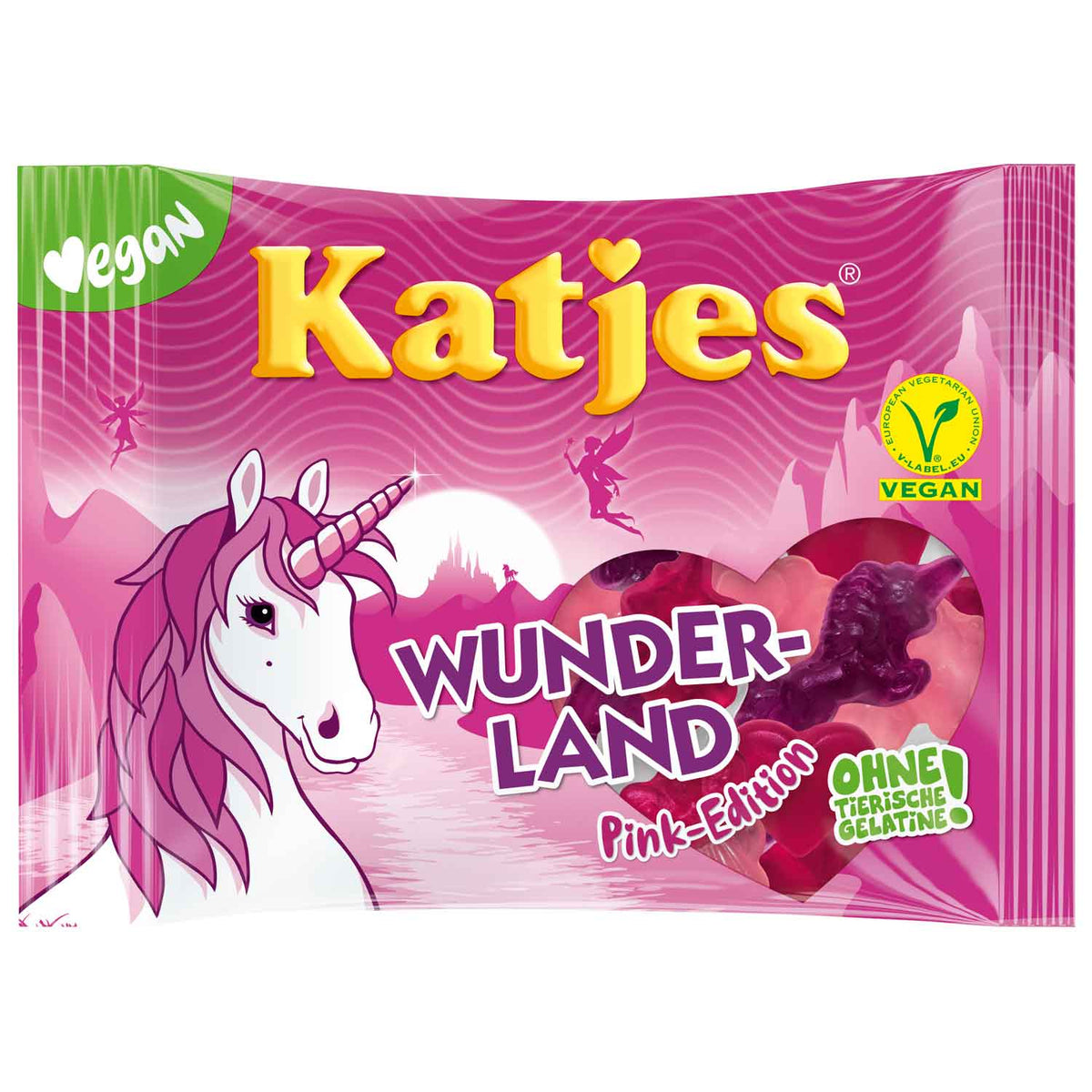 Katjes Wunderland Pink-Edition Fruchtgummi 175 g