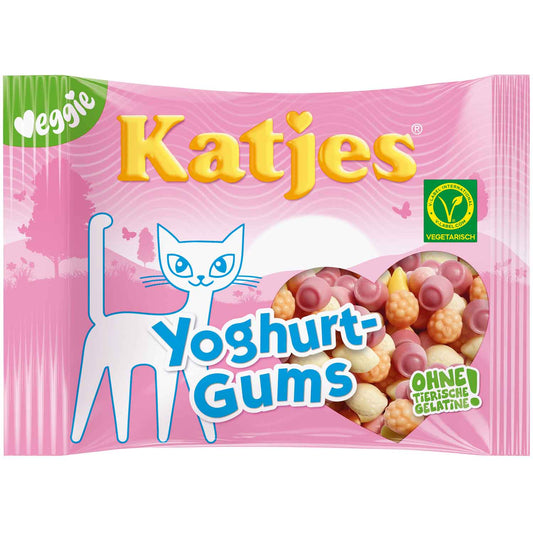 Katjes Yoghurt-Gums 175g Fruchtgummi Beutel