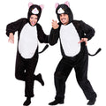 "KATZE FUNNY" (Overall mit Kapuze) – Vorderansicht