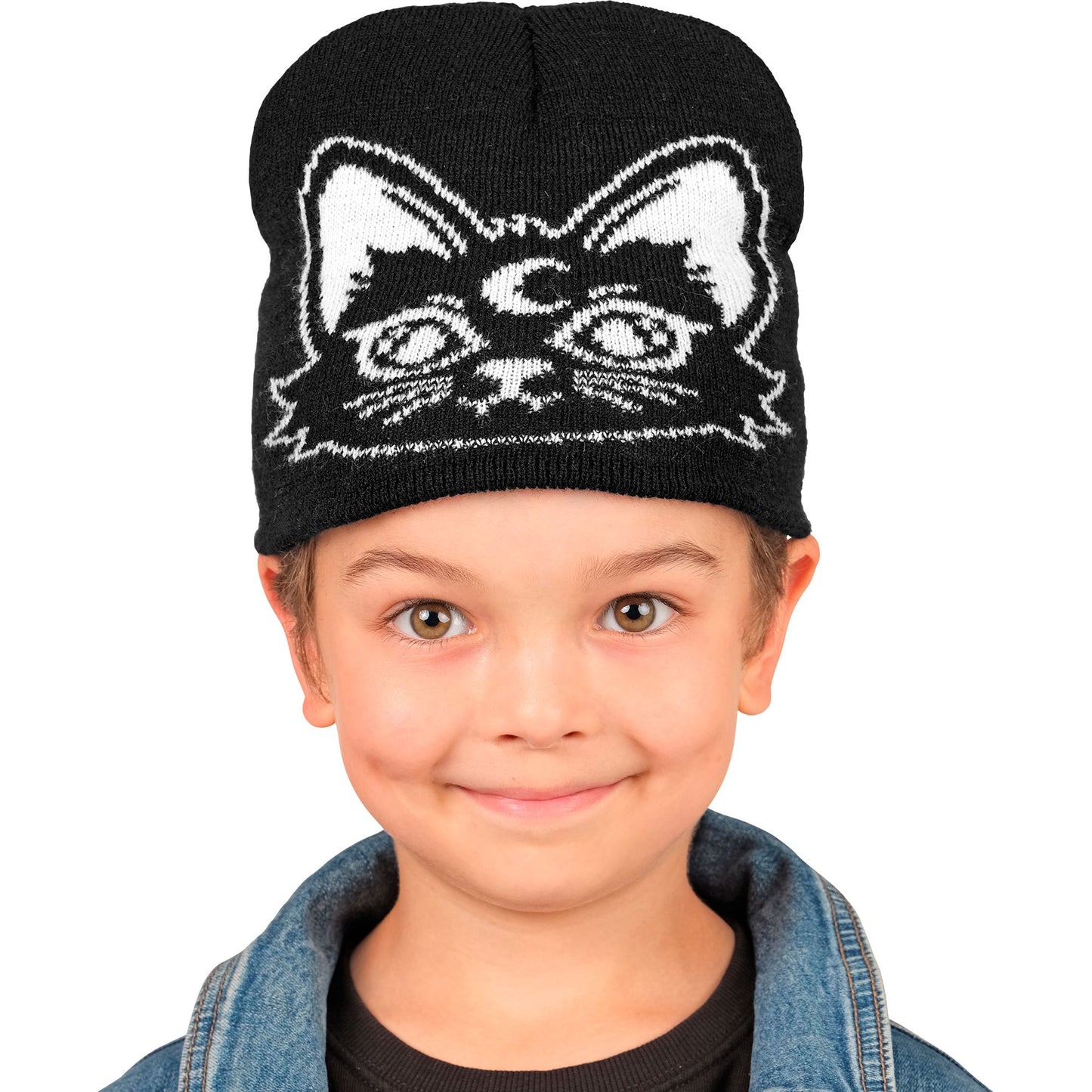 "KATZEN BEANIE MÜTZE" in Kindergröße – Ansicht 6